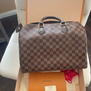 Louis Vuitton Speedy 35 Damier Ebene